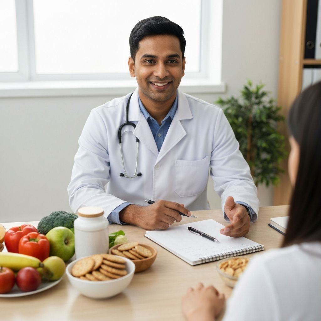 Nutritionist consultation setting